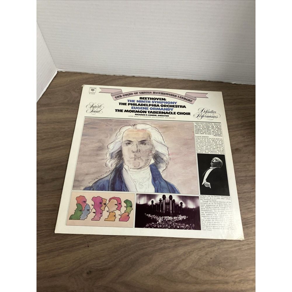 Beethoven Ninth Symphony - Ormandy, Philadelphia Orchestra, Mormon Tabernacle